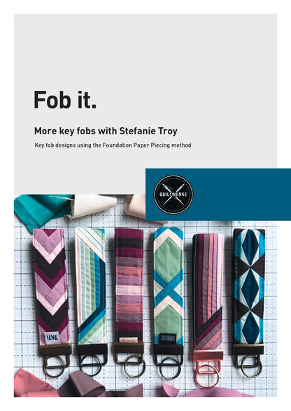 Key fob pattern 'Fob it.' - English
