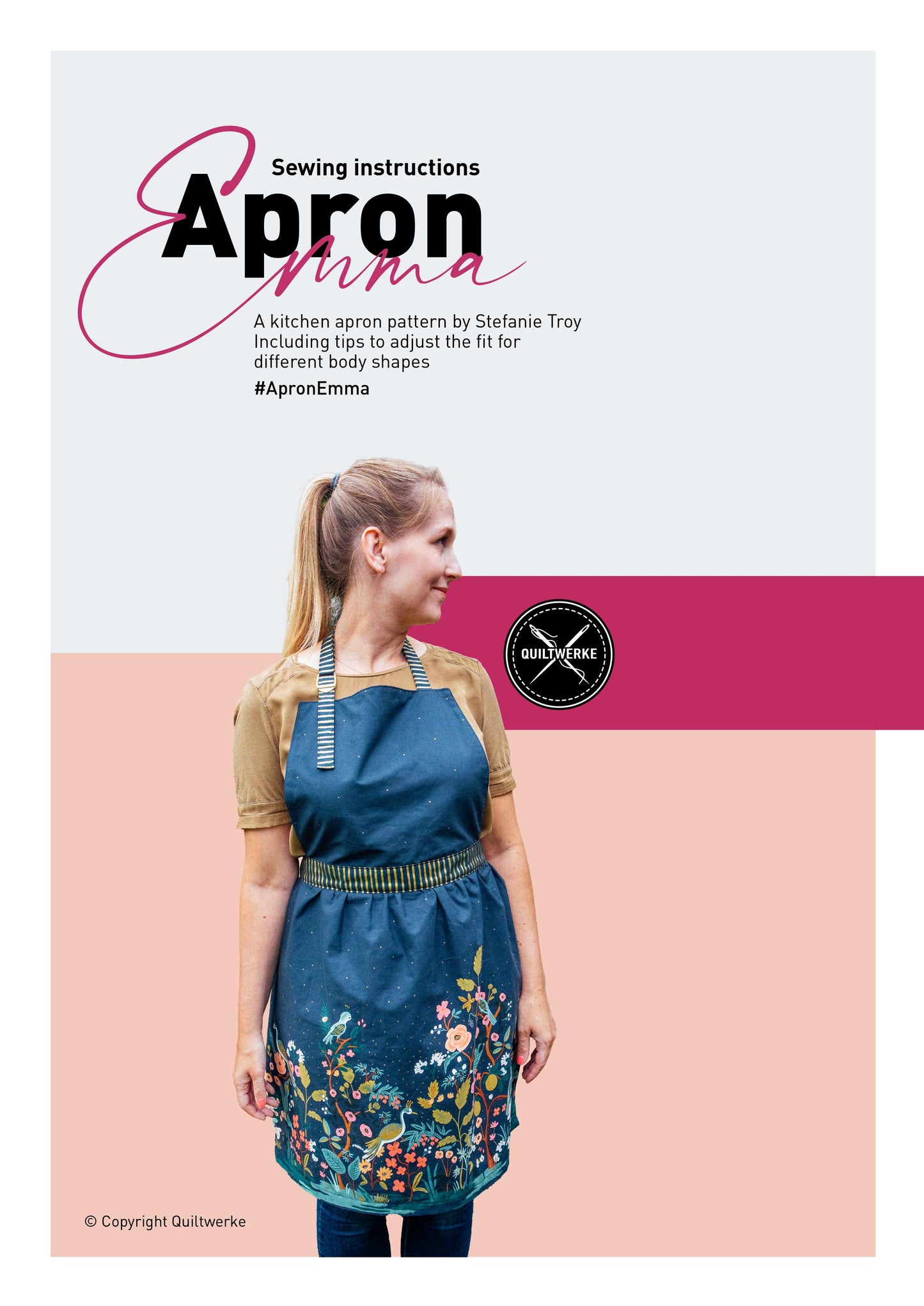 Bundle Deal: English patterns Apron Emma and Kid´s Apron Izzy