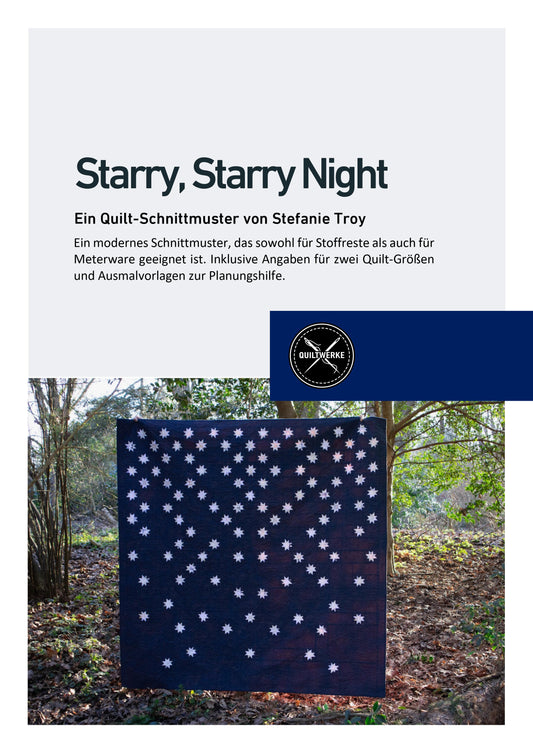 Starry, Starry Night Quilt - deutsch